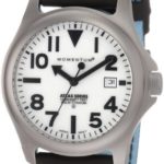 Momentum Men’s 1M-SP00W12C Atlas White Dial Brown Touch Leather Watch