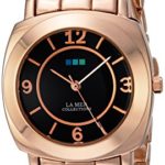 La Mer Collections Women’s LMODYSSEYLINK003 Analog Display Japanese Quartz Rose Gold Watch