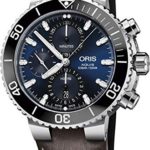 Oris Aquis Blue Dial Automatic Men’s Chronograph Watch 01 774 7743 4155-07 5 24 10EB