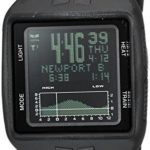 Vestal Quartz Sport Watch with Polyurethane Strap, Black, 25 (Model: BRG001.N)