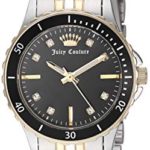 Juicy Couture Black Label Women’s Swarovski Crystal Accented Two-Tone Bracelet Watch