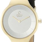 Obaku Women’s V166LXGIRB Analog Display Analog Quartz Black Watch