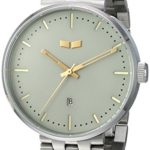 Vestal Unisex RS42M10.5SVX Roosevelt Metal Analog Display Quartz Silver Watch