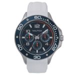 Nautica Men’s Quartz Resin Silicone Watch