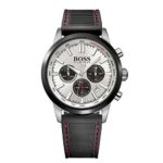 Hugo Boss Racing Silver Dial Silicone Strap Men’s Watch 1513185