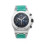 Audemars Piguet Royal Oak Offshore Mechanical (Automatic) Blue Dial Mens Watch 26470PT.OO.1000PT.02 (Certified Pre-Owned)