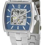 Kenneth Cole New York Men’s Swiss Automatic Stainless Steel Case Stainless Steel Bracelet Silver,(Model:KC3875)