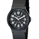 Casio Unisex MQ-71-1BCF Classic Luminous Hands Watch With Black Resin Band