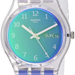 Swatch Transformation Quartz Silicone Strap, Purple, 16 Casual Watch (Model: GE718)