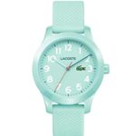 Lacoste Kids’ TR90 Quartz Watch with Rubber Strap, Blue, 14 (Model: 2030005)