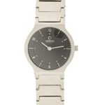 Obaku Women’s V133LCBSC  Black Dial Stainless Steel Watch