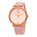 Guess nova Womens Analog Quartz Watch with Silicone Bracelet W1210L3