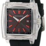 Pedre Men’s 0570CRX Sport Clear Plastic Rubber Strap Watch