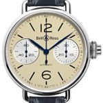 Bell & Ross Ww1 Vintage Mens Watch Ww1-Chronograph-Monopoussoir-Ivory