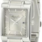 Kenneth Cole New York Women’s Analog Quartz Stainless Steel Case Stainless Steel Bracelet Silver,(Model:KC4703)