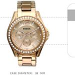 Fossil Women’s Riley Quartz Stainless Multifunction Watch, Color: Rose Gold (Model: ES2811)