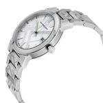 Swiss Rare Engraved Silver Date Dial 38mm Unisex Men Women Stainless Steel Wrist Watch The City BU9037