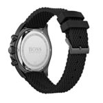 Hugo Boss Mens Chronograph Quartz Watch with Silicone Strap 1513699