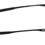 Oakley Men’s OO4075 Wire Metal Sunglasses, Polished Black/Prizm Black, 60 mm