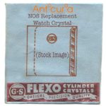 CMY298-25 Croton 22.2 x 20.5 Vintage NOS Flexo Watch Replacement Crystal