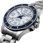 Breitling Superocean 42 Mens Watch Water Resistance to 500 Meters, A17366D81A1A1