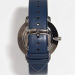 Emporio Armani Men’s Modern Slim Watch, 42mm, Gun/Blue, One Size