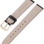 Hadley-Roma Men’s 18mm Snake Skin Watch Strap, Color:Black (Model: MSM705RA-180)