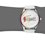 Lacoste Women’s 2000822 Quartz Movement Victoria Watch, White/Multi – One / Eurone