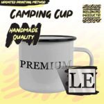 #croton – 12oz Hashtag Camping Mug Stainless Steel, Black