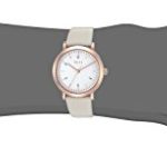 DKNY Women’s Quartz Stainless Steel and Leather Watch, Color:Grey (Model: NY2514)