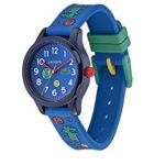 Lacoste Kids 12.12 Quartz Watch with Silicone Strap, Blue, 14 (Model: 2030030)