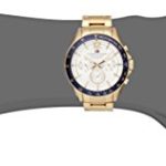 Tommy Hilfiger Men’s 1791121 Sophisticated Sport Gold-Tone Stainless Steel Watch