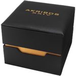 Akribos XXIV Men’s Casual Classic Quartz Watch – Sunburst Dial With Roman Numeral And Date – Featuring a Stainless Steel Bracelet – AK936