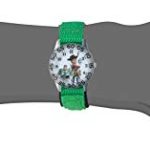 Disney Boys Toy Story 4 Analog-Quartz Watch with Nylon Strap, Green, 20 (Model: WDS000706)