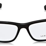 Versace Men’s VE3253 Eyeglasses 55mm, Black, 55/17/145