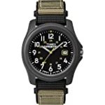 Timex Expedition Camper Nylon Strap Watch – Black