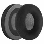 Geekria Comfort Velour Replacement Ear Pads for Sennheíser Momentum On-Ear Headphones Earpads, Headset Ear Cushion Repair Parts (Black)