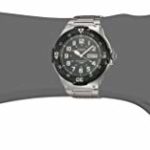 Casio Men’s Diver Style Quartz Watch with Stainless Steel Strap, Silver, 23.8 (Model: MRW-200HD-1BVCF)