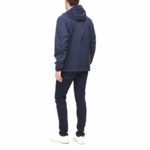 Tommy Hilfiger Men’s Waterproof Breathable Hooded Jacket, Navy, Small