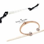 Kate Spade New York Love Notes Rose Gold Hinged Bracelet