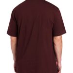 Carhartt Men’s Workwear Pocket Henley Shirt, Port, 2X-Large