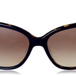 Kate Spade New York Women’s Karalyn Polarized Square Sunglasses, Blue Havana, 56 mm