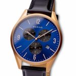 BERING Time | Men’s Slim Watch 10542-567 | 42MM Case | Classic Collection | Calfskin Leather Strap | Scratch-Resistant Sapphire Crystal | Minimalistic – Designed in Denmark