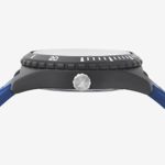 Nautica Men’s Ibiza Stainless Steel Quartz Sport Watch with Silicone Strap, Blue, 22 (Model: NAPIBZ008)