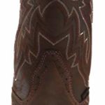 WOLVERINE Men’s Rancher ST Work Boot, Dark Brown/Rust, 11