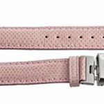 Locman Women’s 18mm Light Pink Leather Watch Band Strap with Silver Buckle
