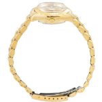 Pedre Fifth Avenue Faux Tiger Eye Dial Gold-Tone Bracelet Women’s Watch