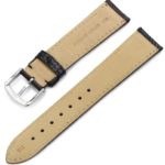 Hadley-Roma 16mm ‘Women’s’ Leather Watch Strap, Color:Black (Model: LSL715RA 160)