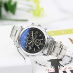 Bokeley Watch, Men’s Stainless Steel Sport Quartz Hour Wrist Analog Watch (Black)