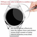 [3 Pack] Synvy Tempered Glass Screen Protector, Compatible with Louis Erard 78 289 AA 01 BMA 08 9H Film Smartwatch Smart Watch Protectors
